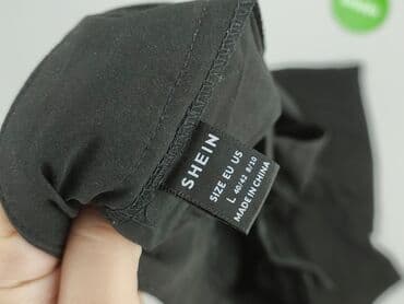 spodnie dresowe zina: Shein, Spodnie materiałowe damskie, L — 4