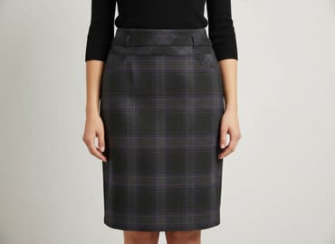 spódnice ołówkowe w kratkę: Spódnica damska, rozmiar M — 7