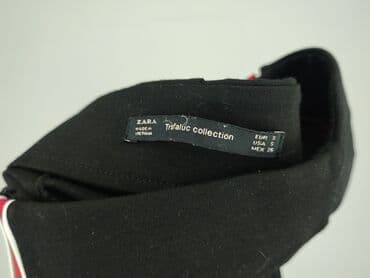 czarne legginsy prążkowane: Zara, Legginsy Sportowe damskie, rozmiar S — 5