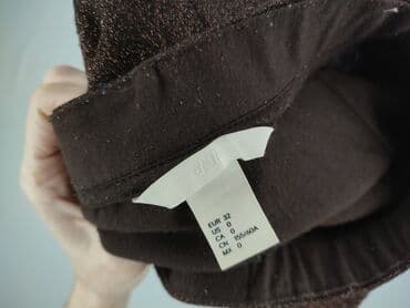 dziury w ubraniach: H&M, Spodnie materiałowe damskie, 2XS — 5