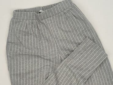 spodnie w paski pull and bear: PULL&BEAR, Material trousers for women, size XS — 1