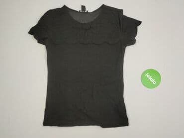 koronkowe bluzki z krótkim rekawem: Bluzka damska, rozmiar M — 2