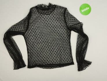 bluzki z siateczka czarne: Bluzka damska, rozmiar S — 4