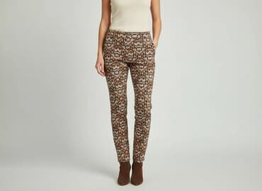 spodnie z niskim krokiem damskie h m: H&M, Spodnie materiałowe damskie, rozmiar M — 1