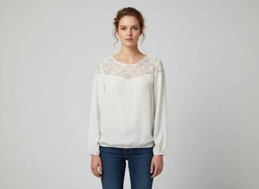 bluzki by me: Blue, Bluzka damska, rozmiar M — 6