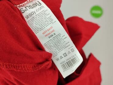 t shirty z motywem świątecznem: Sinsay, T-shirt damski, rozmiar S — 6