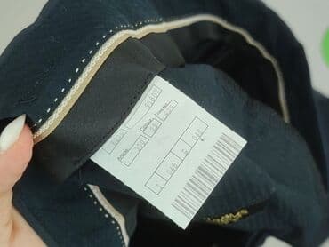 długość koszulki a wzrost: Spodnie materiałowe damskie, M — 4