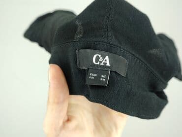 bluzki basic czarne: C&A, Жіноча блуза, розмір S — 4