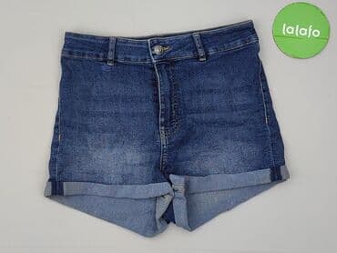 krótkie spodenki z dzinsów: H&M Divided, Szorty damskie, rozmiar S — 2