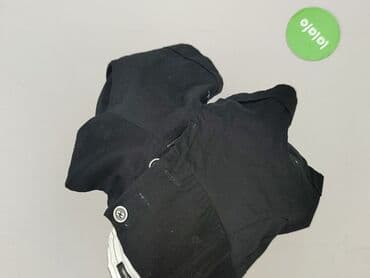 krótkie czarne spodenki materiałowe: Jane Norman, Szorty damskie, rozmiar XL — 7