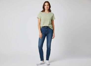 striped t shirty: Atmosphere, T-shirt damski, rozmiar L — 7