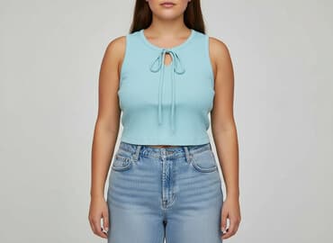 cropp bluzki z krótkim rękawem: Top damski, rozmiar 3XL — 7