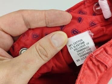 woskowane spodnie stradivarius: Niemowlęce spodnie materiałowe, 12-18 miesięcy, 80-86 cm, Zara, stan - Bardzo dobry — 5