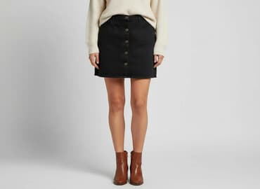 spódniczka na guziki: Spódnica damska, rozmiar S — 5