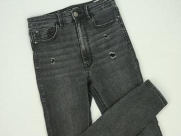 denim jeans denim: Stradivarius, Jeansy damskie, rozmiar S — 1