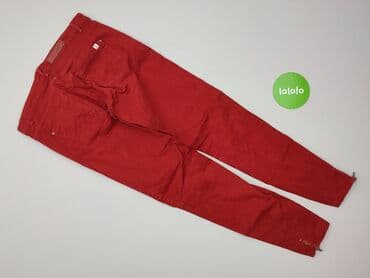 woskowane legginsy z wysokim stanem zara: Bershka, Material trousers for women, XS — 3