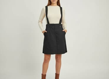 deezee sandaly czarne: Ogrodniczki damskie, rozmiar S — 5