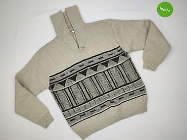 elegancki sweter: Golf dla mężczyzn, rozmiar 2XL — 2