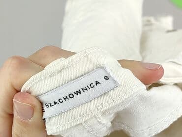 legginsy kolarki: SZACHOWNICA, Szorty damskie, rozmiar S — 5