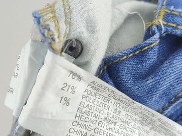 spodenki z paskiem wysoki stan: Spodnie jeansowe, Zara, 12-18 miesięcy, stan - Bardzo dobry — 5