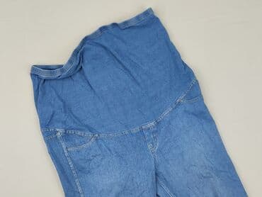 czarne legginsy ciążowe: H&M Mama, Jeansy damskie, rozmiar L — 1