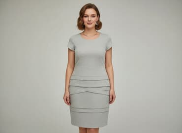 sukienki popielata na wesele: Sukienka damska, rozmiar 3XL — 6