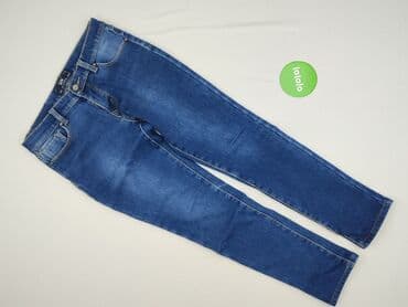 srebrne kombinezony: Silver, Jeansy damskie, rozmiar L — 2