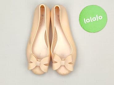biale buty z kokardą: Ballerinas for women, size 39 — 2