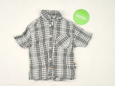 koszulki z napisami allegro: Shirt 1.5-2 years, condition - Perfect, pattern - Cell, color - White — 2