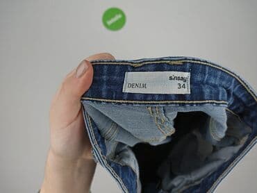 sinsay spodenki damskie jeans: Denim, Jeansy damskie, rozmiar XS — 6