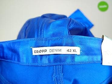 comma trousers: Damskie spodnie CROPP DENIM - Rozmiar: 42 (XL) – metka widoczna na — 5
