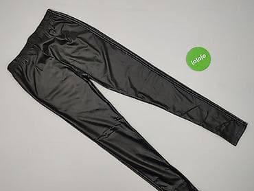 legginsy softshell: Legginsy Ze skóry ekologicznej damskie, rozmiar M — 4