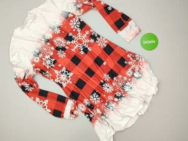 sukienka w kratę czerwona damska: Sukienka damska, rozmiar S — 3