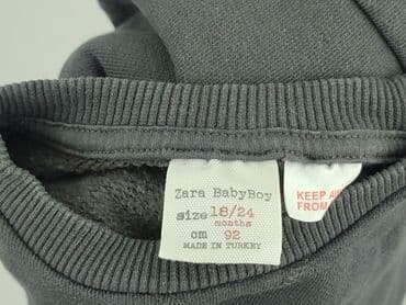 pięć lat w paski bluza w paski świat: Sweatshirt, Zara, 1.5-2 years, 86-92 cm, condition - Very good — 4