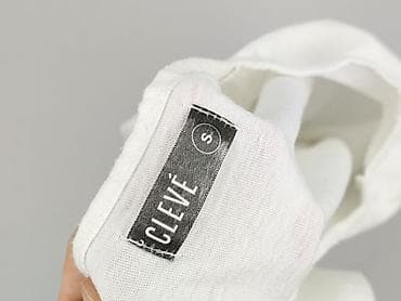 t shirt basic oversize: Cleve, T-shirt damski, rozmiar S — 4