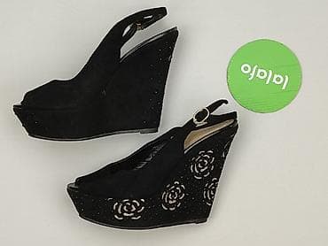 klapki na platformie vices: Sandały damskie, rozmiar 36 — 3