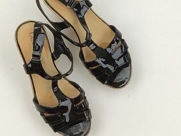 sandały drewniaki lasocki: Sandały damskie, rozmiar 39 — 1