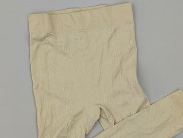 legginsy beżowe prążkowane: House, Legginsy rozmiar S — 1