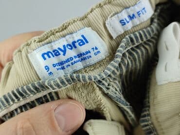 kurtka zimowa guess dziecieca: Denim pants, Mayoral, 6-9 months, condition - Good — 4