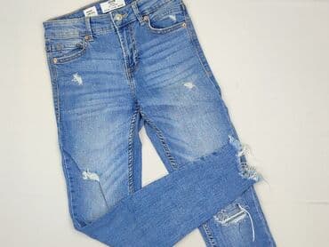 bershka kombinezon narciarski: Bershka, Jeansy damskie, rozmiar XS — 1