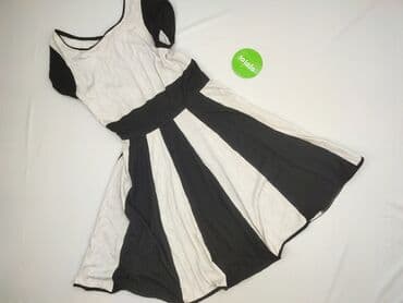 sukienka i sandały na koturnie: Sukienka damska, rozmiar S — 4