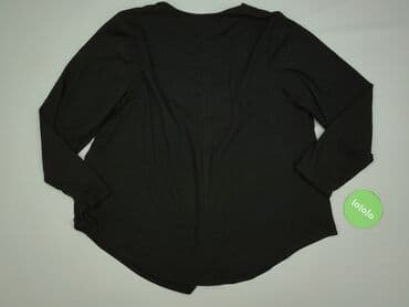 czarne bluzki dekolt v: Shein Curve, Bluzka damska, rozmiar 2XL — 3