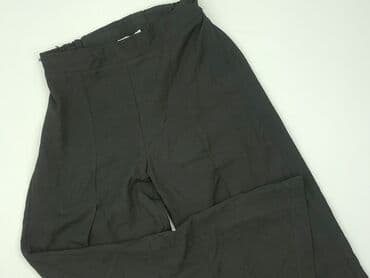 legginsy czarne woskowane: Spodnie materiałowe damskie, rozmiar S — 1