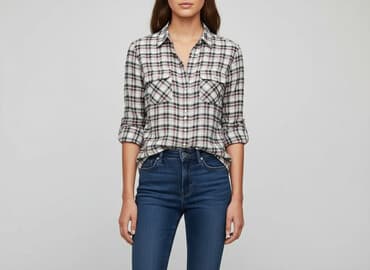 koszula z bufkami zara: Zara, Women`s shirt, size S — 1