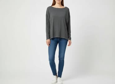 bluzki trykotowe damskie allegro: SZACHOWNICA, Bluzka damska, rozmiar M — 7