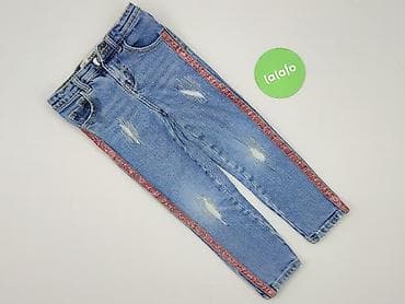 spodenki l: Spodnie jeansowe, DenimCo, 4-5 lat, 110, stan - Bardzo dobry — 2