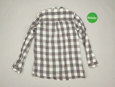 cropp koszulka oversize: Shirt 14 years, condition - Good, pattern - Cell, color - Grey — 3
