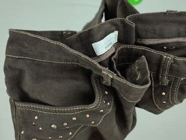 dżinsy z marynarką: Classic, Spodnie materiałowe damskie, XL — 6