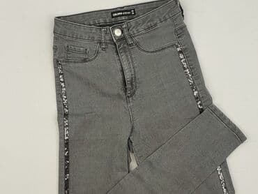 legginsy woskowane push up: Jeansy damskie, XS — 1