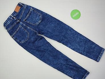 blue jeans tekst: House of Denim, Jeansy damskie, rozmiar 2XS — 3